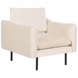 Armchair VINTERBRO Velvet Light Beige