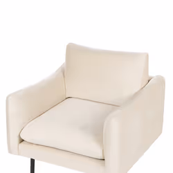 Armchair VINTERBRO Velvet Light Beige