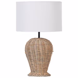 Table Lamp FURELOS Rattan Natural