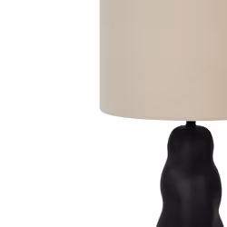 Table Lamp VILAR Ceramic Black - Additional view 4