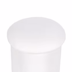 Pouffe CARRINGTON Boucle Off-White 40 cm 40 cm 45 cm