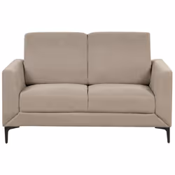 Sofa FENES Fabric Taupe 2 Seater