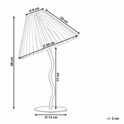 Table Lamp ALWERO Metal Orange