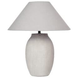 Table Lamp GRALIWDO Ceramic Light Grey