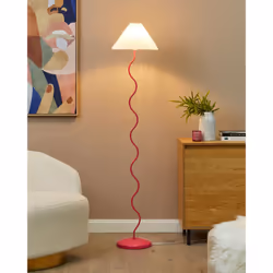 Floor Lamp JIKAWO Metal Pink