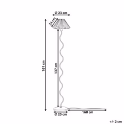 Floor Lamp JIKAWO Metal Pink
