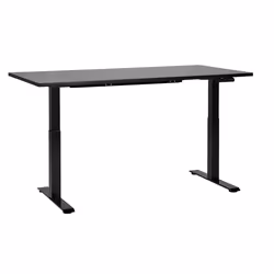 Electric Adjustable Standing Desk 160 x 72 cm Black DESTINES