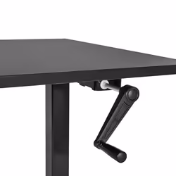 Adjustable Standing Desk 120 x 72 cm Black DESTINES - Additional view 4