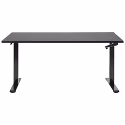 Adjustable Standing Desk 160 x 72 cm Black DESTINES