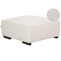 Ottoman LUNGO Corduroy Off-White
