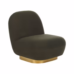 Armchair LOVIISA Boucle Dark Green