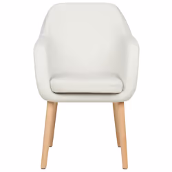 Dining Chair YORKVILLE II Velvet Off-White