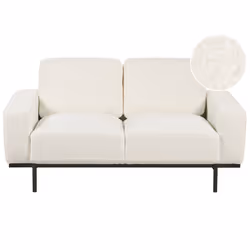 Sofa SOVIK Boucle Off-White 2 Seater