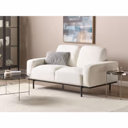 Sofa SOVIK Boucle Off-White 2 Seater