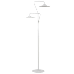 LED Floor Lamp GALETTI Metal White
