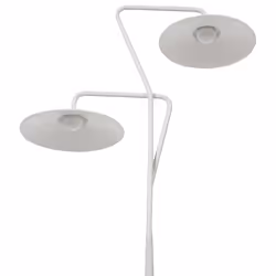LED Floor Lamp GALETTI Metal White