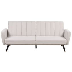 Sofa Bed VIMMERBY Fabric Beige 3 Seater