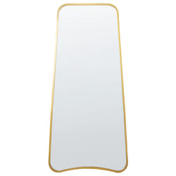 Wall Mirror LEVET 58 cm 122 cm Metal Gold