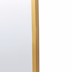 Wall Mirror LEVET 58 cm 122 cm Metal Gold - Additional view 4