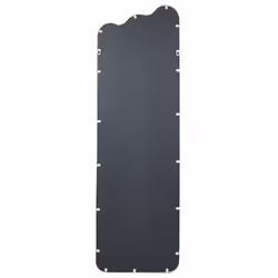 Wall Mirror ABZAC 45 cm 145 cm Metal Off-White