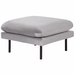 Ottoman VINTERBRO Velvet Grey