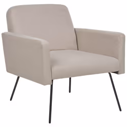 Armchair NARKEN Fabric Beige