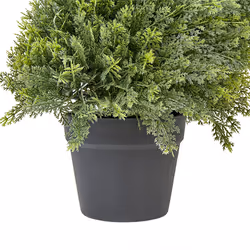 Artificial Potted Plant 126 cm CYPRESS SPIRAL TREE - Additional view 4