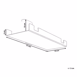 Cable Tray for Manual Adjustable Desk TRACIE White