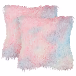 Set of 2 Cushions 45 x 45 cm Multicolour AMARYLLIS