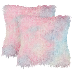 Set of 2 Cushions 45 x 45 cm Multicolour AMARYLLIS