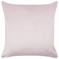 Set of 2 Velvet Embroidered Cushions Bunny Pattern 45 x 45 cm Pink IBERIS