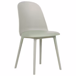 Set of 2 Dining Chairs FOMBY Light Green
