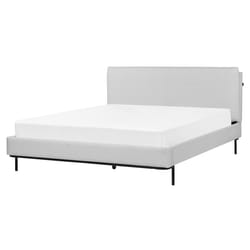 Bed Fabric CORIO 160 x 200 cm (EU King Size) Light Grey
