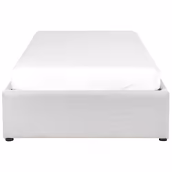 Fabric EU Single Size Ottoman Bed Light Grey DINAN - Additional view 5