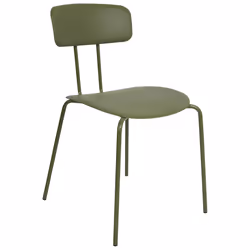 Set of 2 Dining Chairs SIBLEY Green