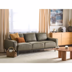 Sofa SOVIK Fabric Green 3 Seater