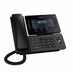 Gigaset P850W IP PRO, DECT telephone, Wired & Wireless handset, Black
