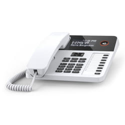 Gigaset DESK 600 Analog telephone Caller ID White