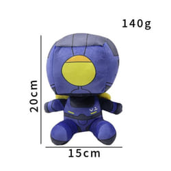 New Ultrakills V1 Plush Toys Cute Soft Stuffed Ultrakills Gabriel Plush Doll Game Peripheral Home Decor Kid Birthday Xmas Gift Ul - blue, Height: 20cm