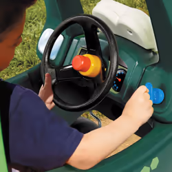 Little Tikes Dino Cozy Coupe Car. Kids Ride-On, Foot to Floor Slider, Mini Vehicle Push Car With Real Working Horn, Clicking Ignition Switch & Petrol