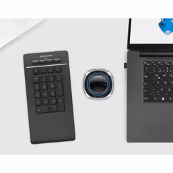 3Dconnexion Numpad Pro numeric keypad Bluetooth/USB/RF Wireless Black - Additional view 6