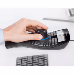 3Dconnexion SpaceMouse Enterprise Kit 2 mouse Office Ambidextrous RF Wireless + USB Type-A 6DoF - Additional view 5