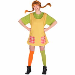 Pippi Longstocking costume for women