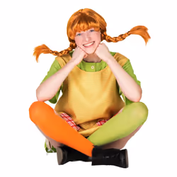 Pippi Longstocking costume for women