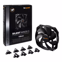 be quiet! SilentWings 3 Computer case Fan 12 cm Black