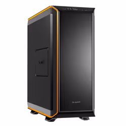be quiet! Dark Base 900, Midi Tower, PC, Black, Orange, ATX, EATX, Mini-ITX, XL-ATX, ABS synthetics, Aluminium, Steel, 18.5 c ...