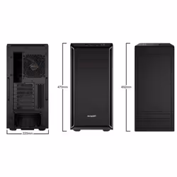 be quiet! Pure Base 600 Midi Tower Black, Silver - Additional view 4