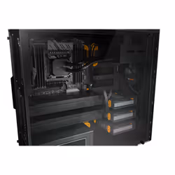 be quiet! Pure Base 600 Window Midi Tower Black, Orange - Additional view 6