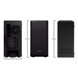be quiet! Pure Base 600 Window Midi Tower Black - Additional view 4