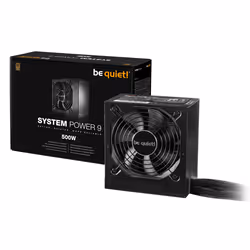 be quiet! System Power 9 power supply unit 500 W 20+4 pin ATX ATX Black